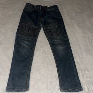 Ring of Fire Kids Dark Blue Jeans with Wave Stitch